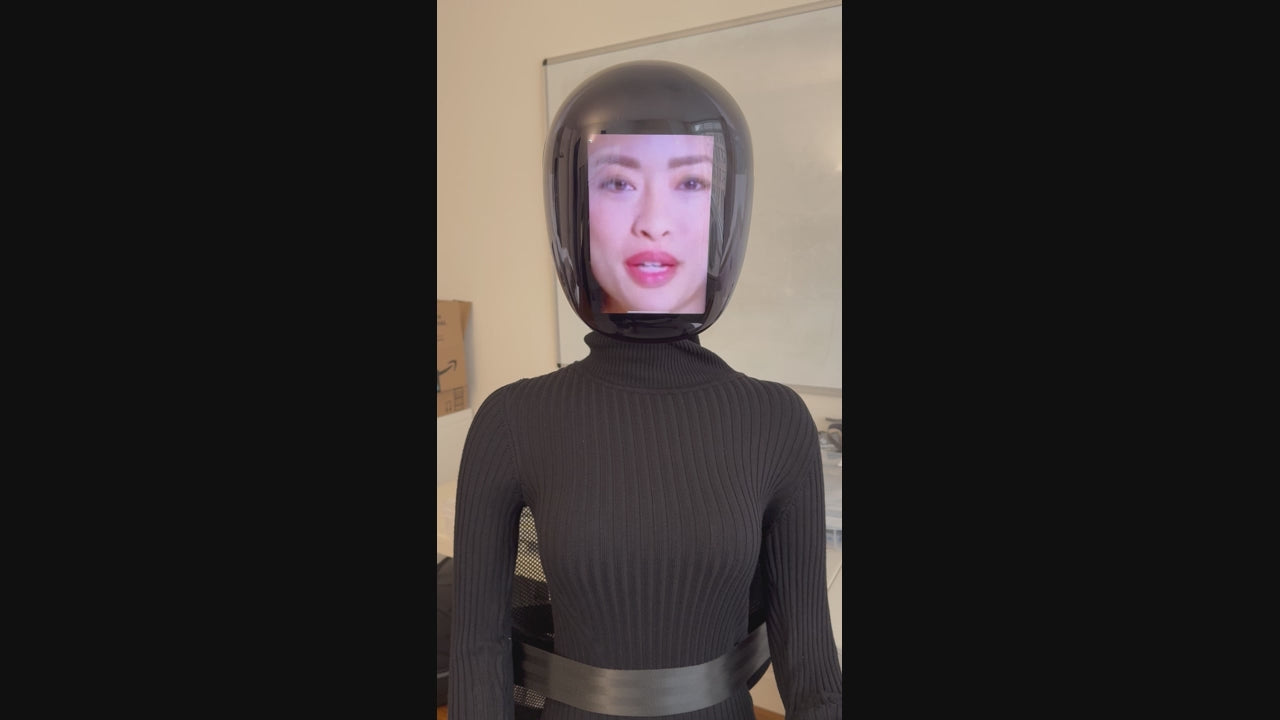 Introducing the Faceport Agent—a real world physical AI that is the ultimate fusion of artificial intelligence and human-like interaction. This rob